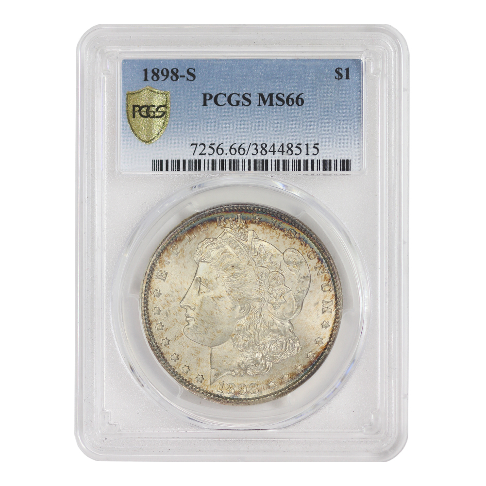 1898-S $1 MS66 PCGS