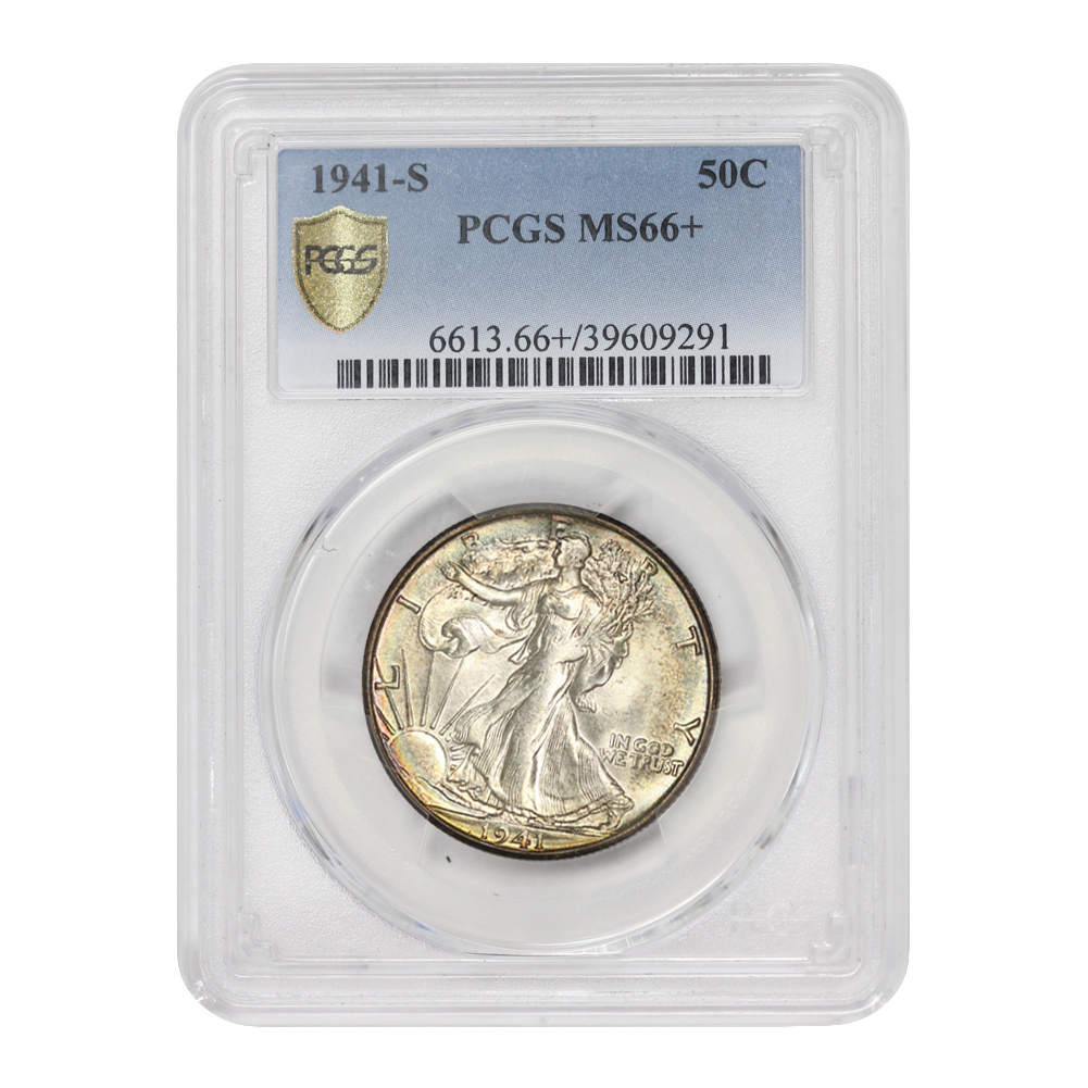 1941-S 50C MS66+ PCGS